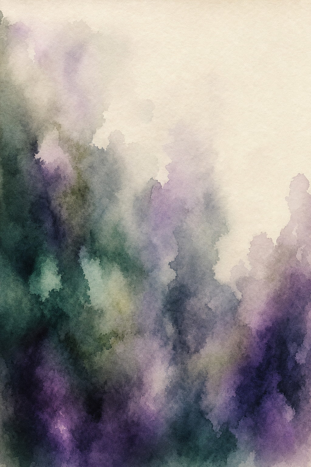 Mystic Sanctuary watercolor background preview