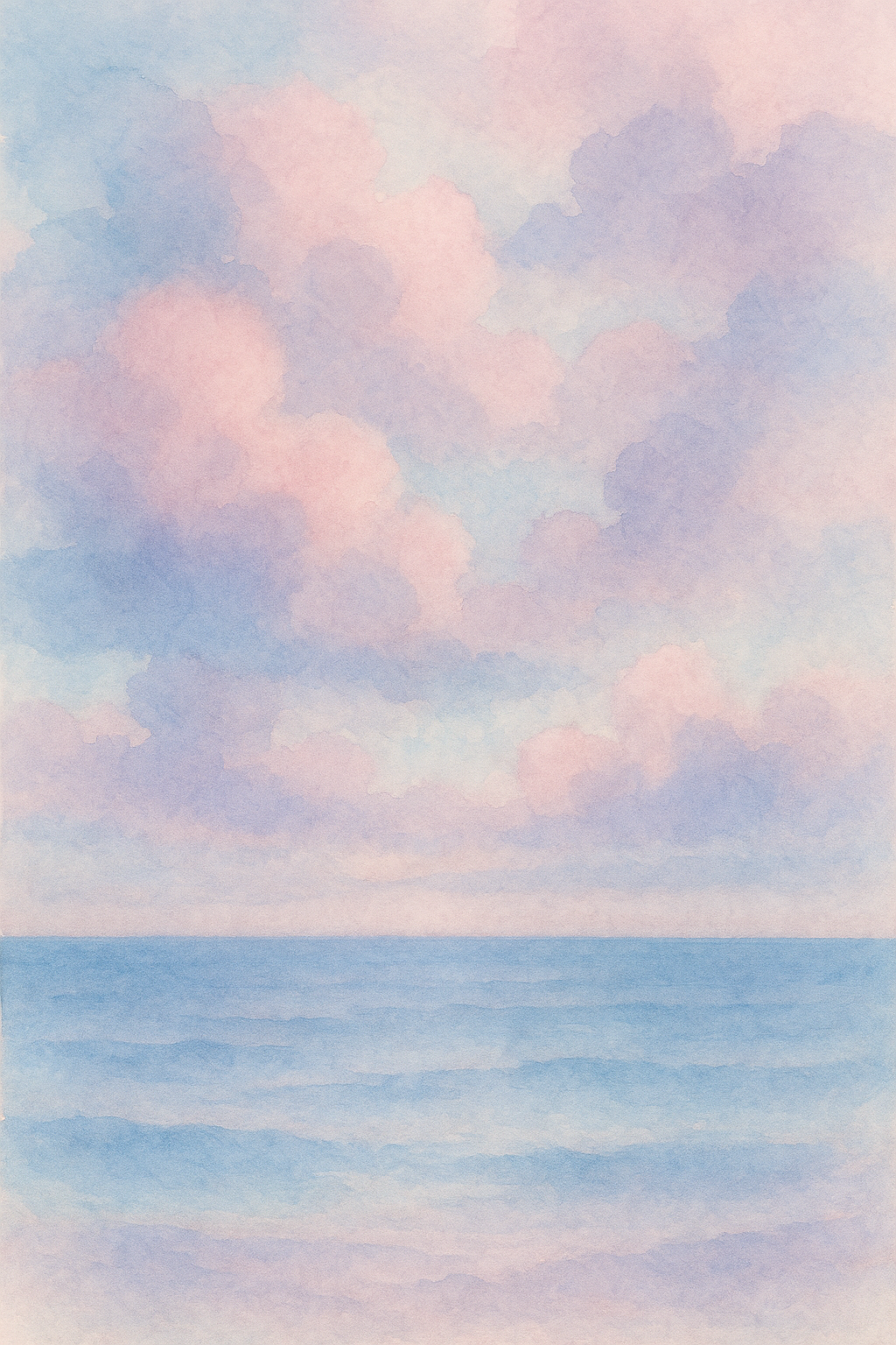 Skyline Sails — reverse coloring page watercolor background