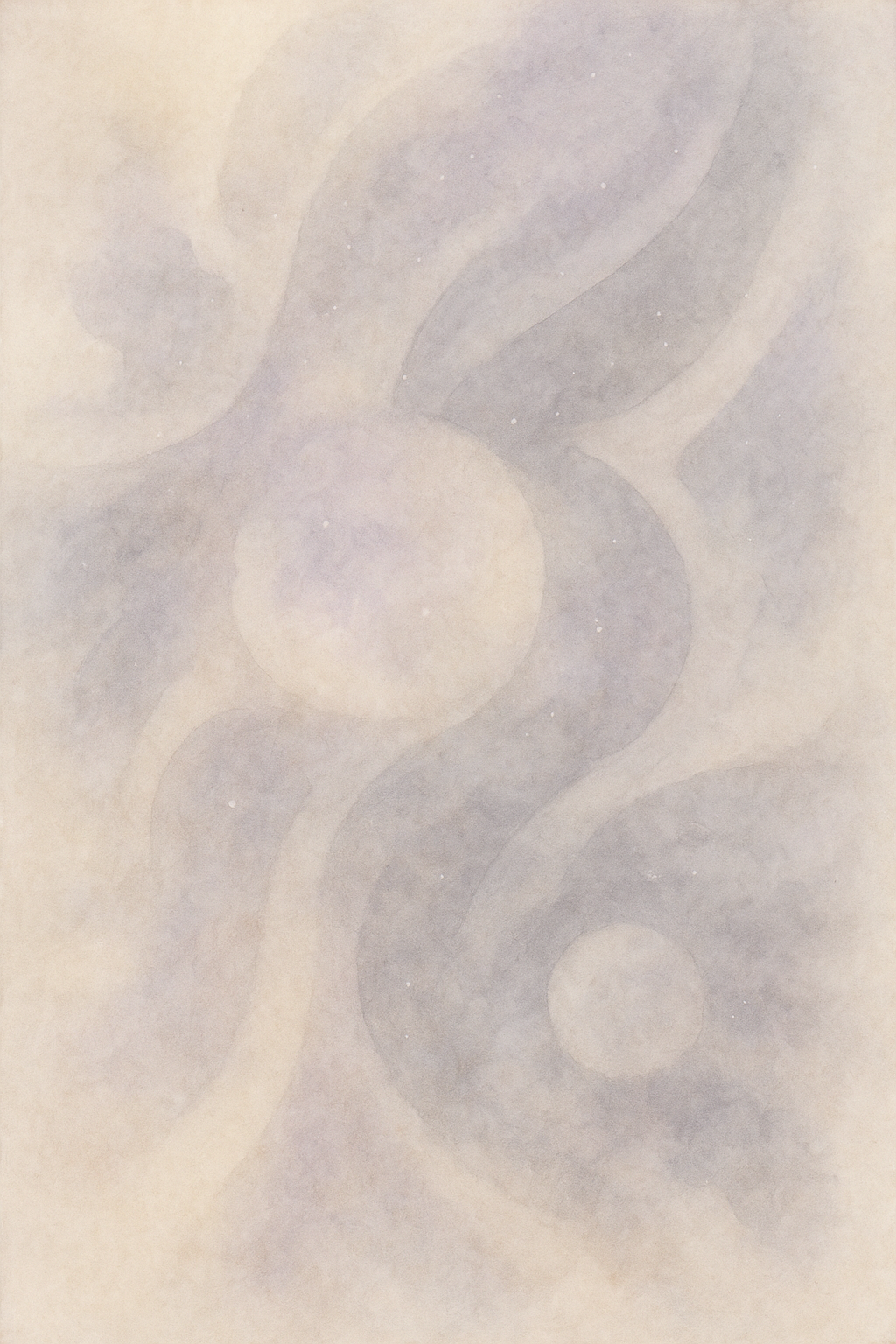 Starlit Serenity — reverse coloring page watercolor background